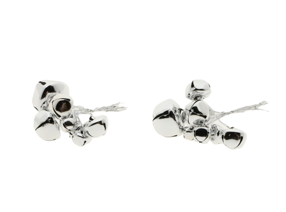 pick bell small 5 sizes 19pcs silver