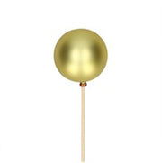 stem xmas ball matt l50d6 gold