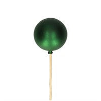 stem xmas ball matt l50d6 green
