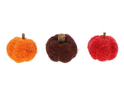pumpkin 4/4.5cm 3pc assorted