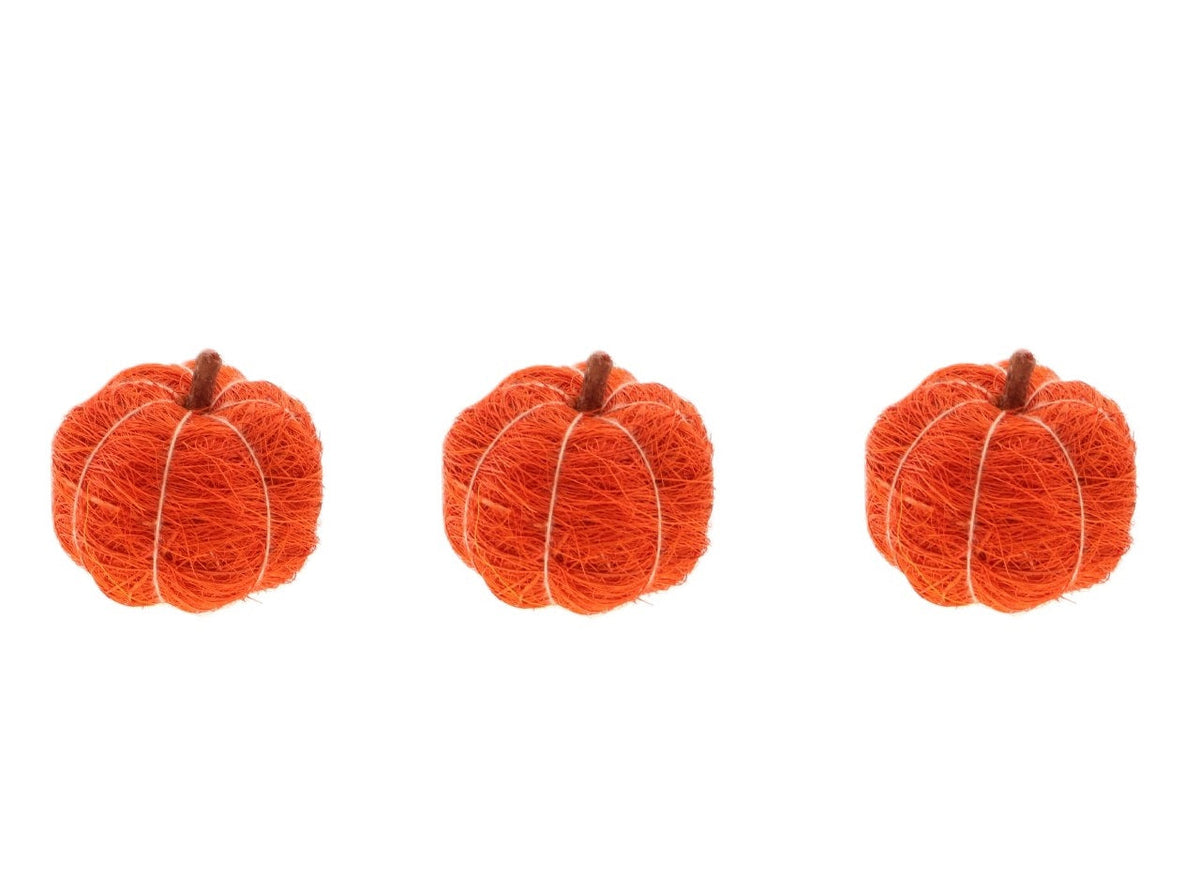 pumpkin 4/4.5cm 3pc orange