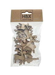 deer bitty 15pcs l2.5w0.5h4 natural