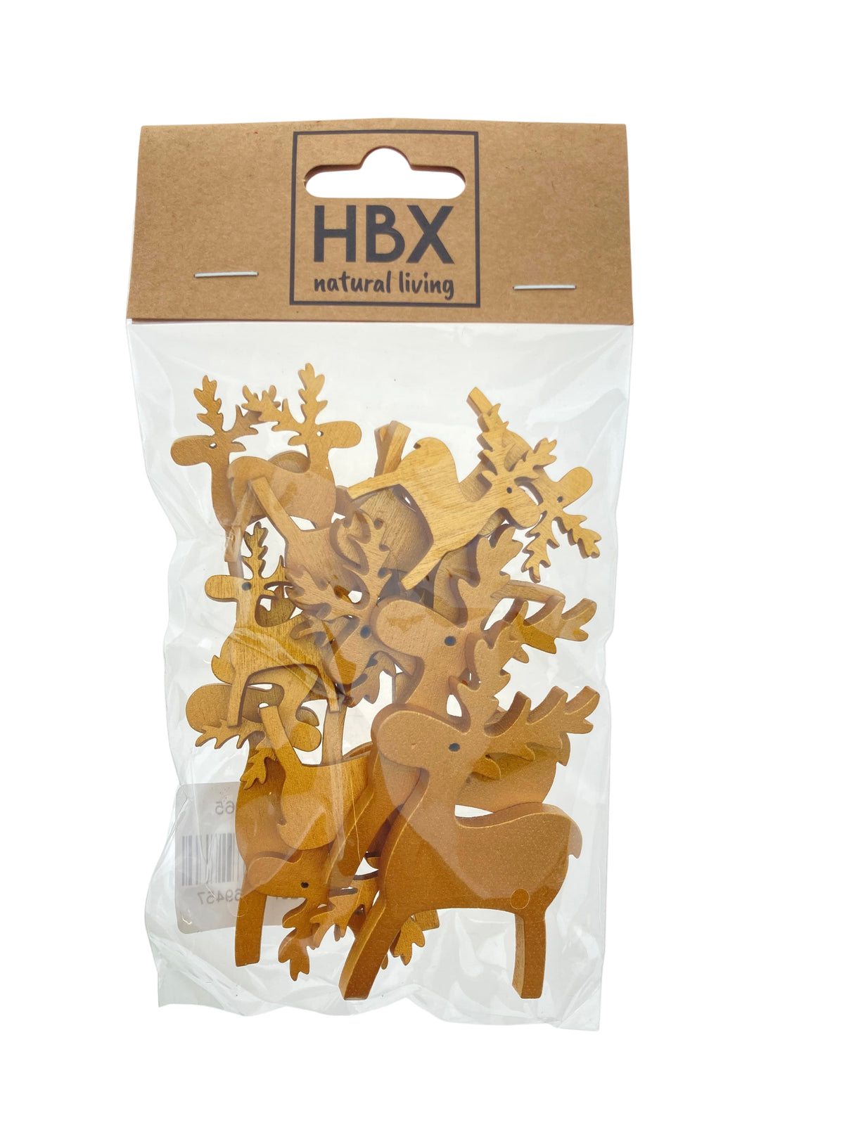 deer bitty 15pcs l2.5w0.5h4 gold