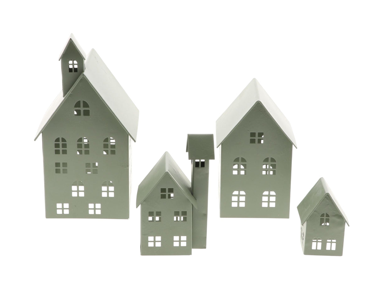 house domek l7w7h16 light green
