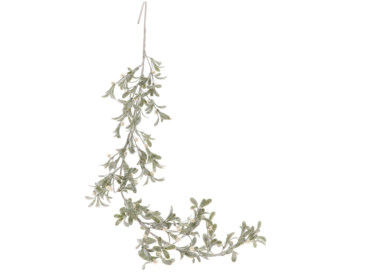 garland mistletoe with pearl l15w15h140 green