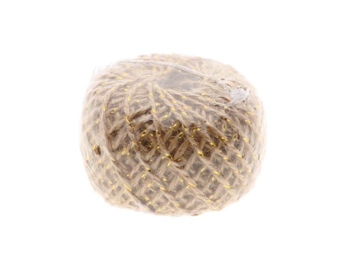 rope jute 50g gold natural