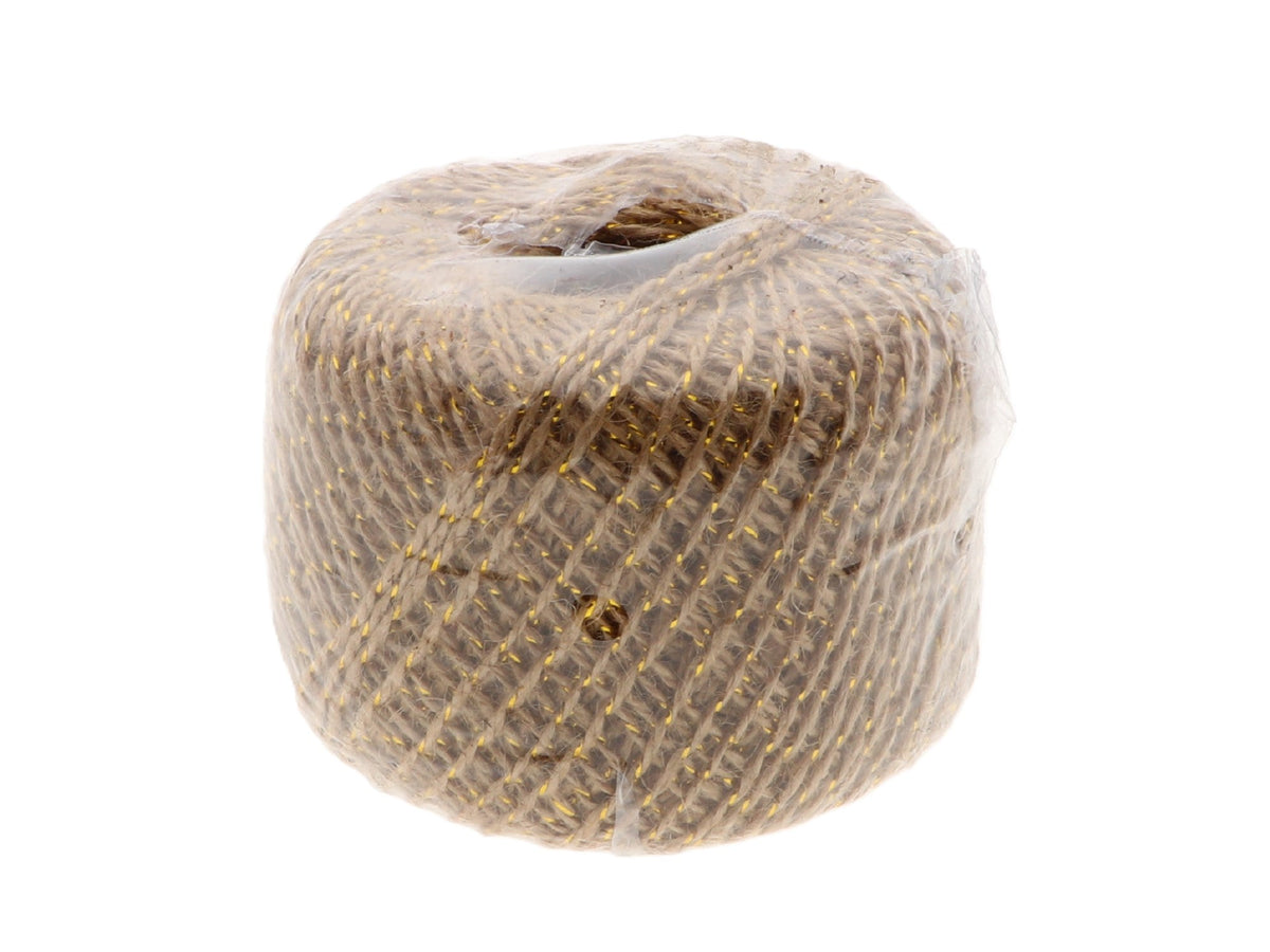 rope jute 200g gold natural