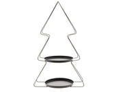 etagere xmas tree l42w14h71 black