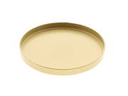 plate melam rnd h2d22 gold