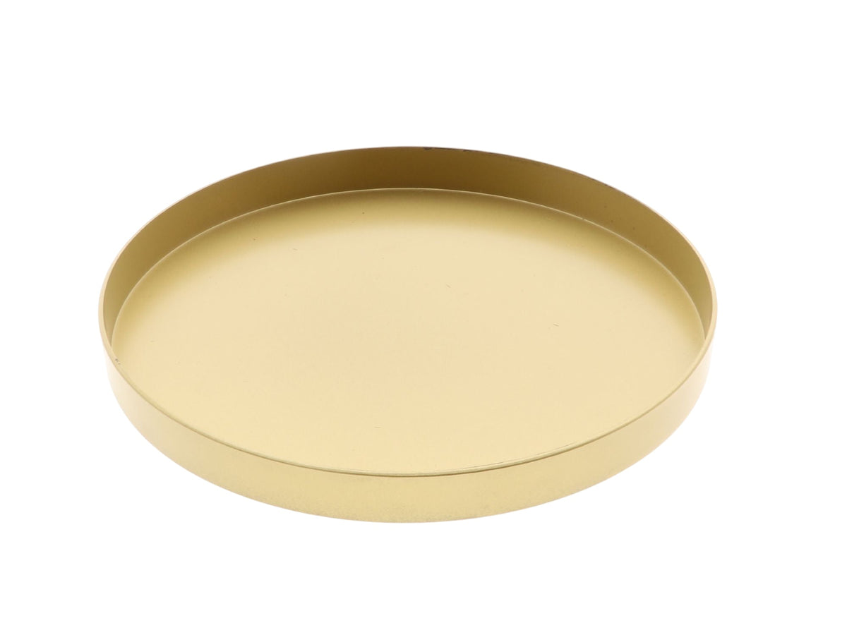 plate melam rnd h3d32 gold