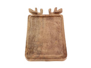 tray reindeer l40w23.5h2.2 natural