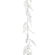 slinger bladeren zilver - l180cm