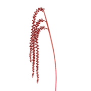 tak hangend rood glitter - l95cm