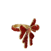 servetring strik rood - l6xb8xh2cm