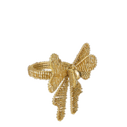 servetring strik goud - l6xb8xh2cm