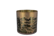 ruby gold t-light mountain tree 8x8cm