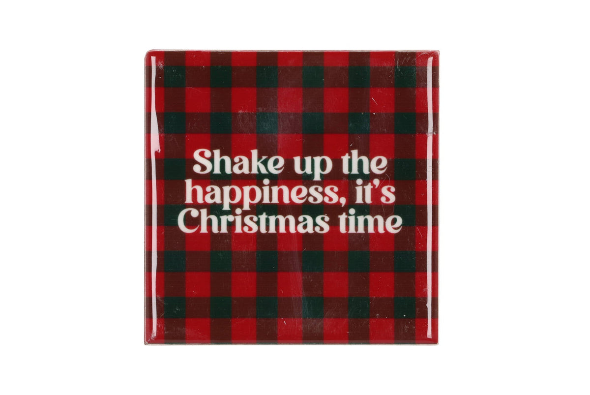 tile shake up the happiness red 10x10x1cm