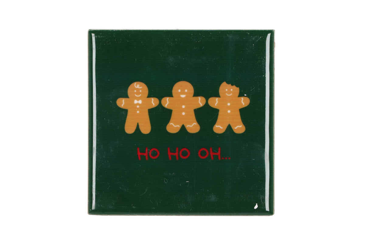 tile gingerbread green 10x10x1cm