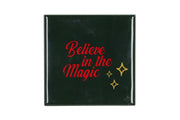 tile believe in the magic green 10x10x1cm