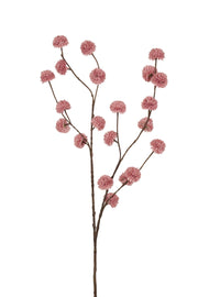 pompom spray sm 100 cm autumn old pink