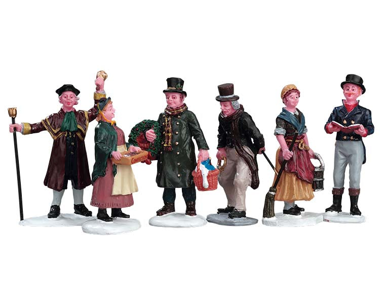 village people figurines,set/6