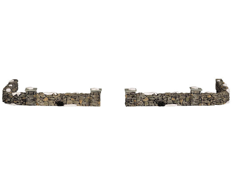 colonial stone wall, set of 10