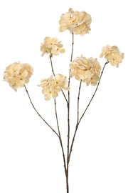 hortensia spray x 6 100 cm cr/yellow