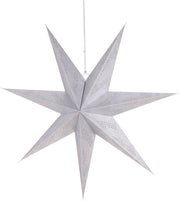 ster 60cm papier zilver