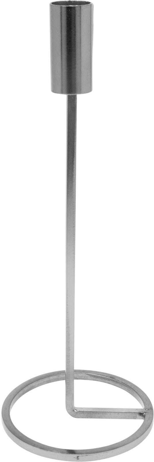 kandelaar 25cm zilver