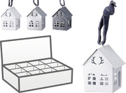 huis 10cm hangdeco 3ass