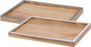 plateau mango hout naturel 30cm 2ass