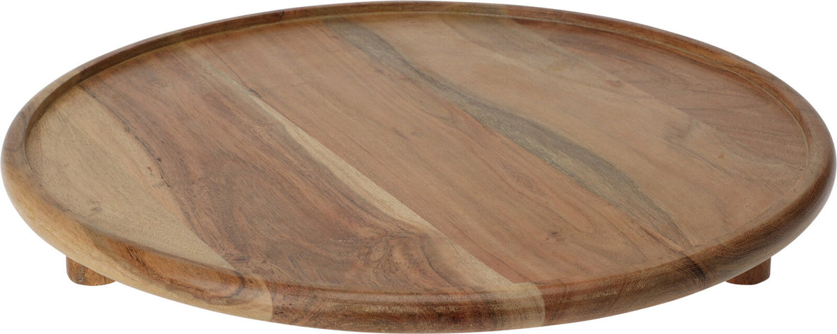 plateau rond acacia hout d37cm