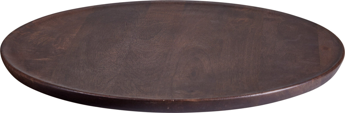 onderbord 37cm mangohout bruin