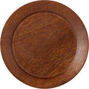 bord 12cm acacia hout donker b