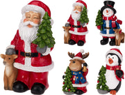 kerstfiguren 165mm 4 ass