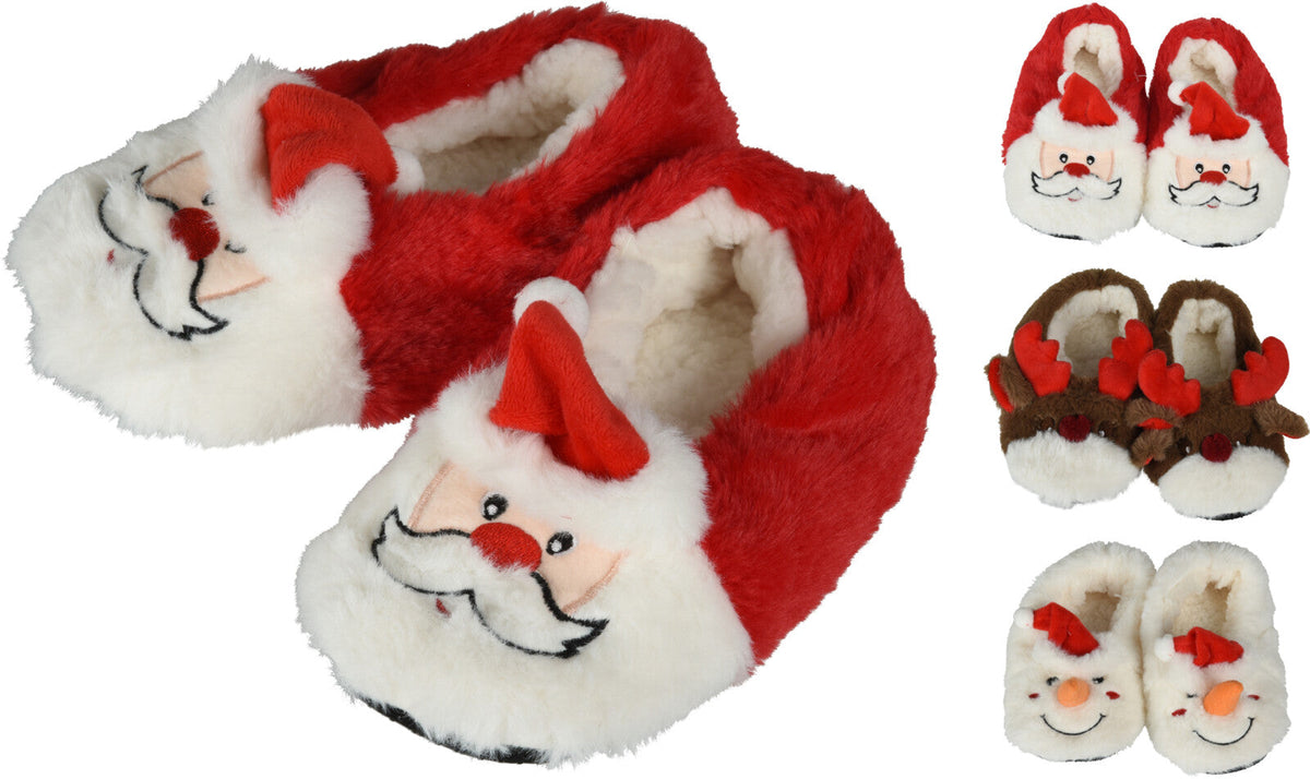 sloffen kerst kids size 6ass