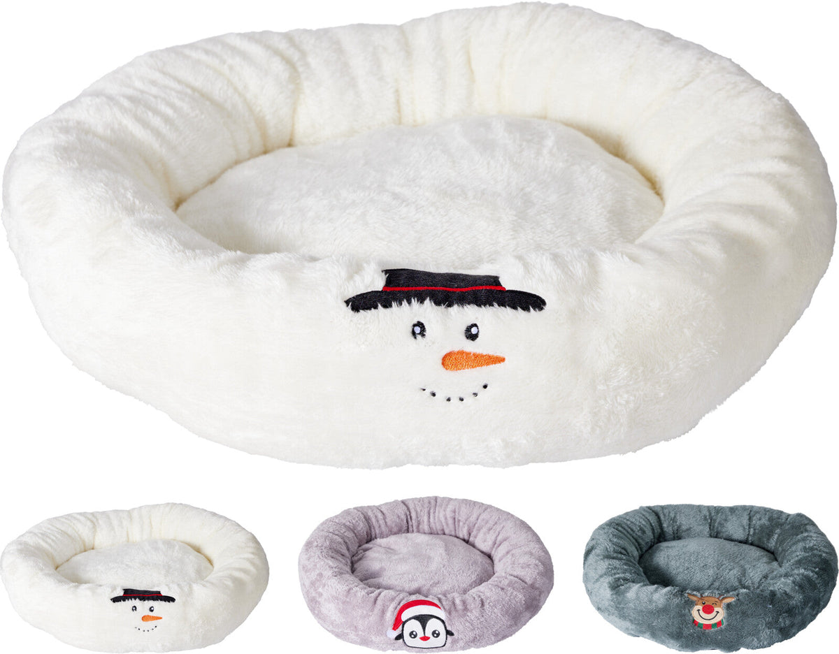 huisdier mand kerst 40cm 3ass