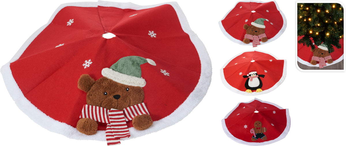 kerstboomkleed 100cm 3ass design
