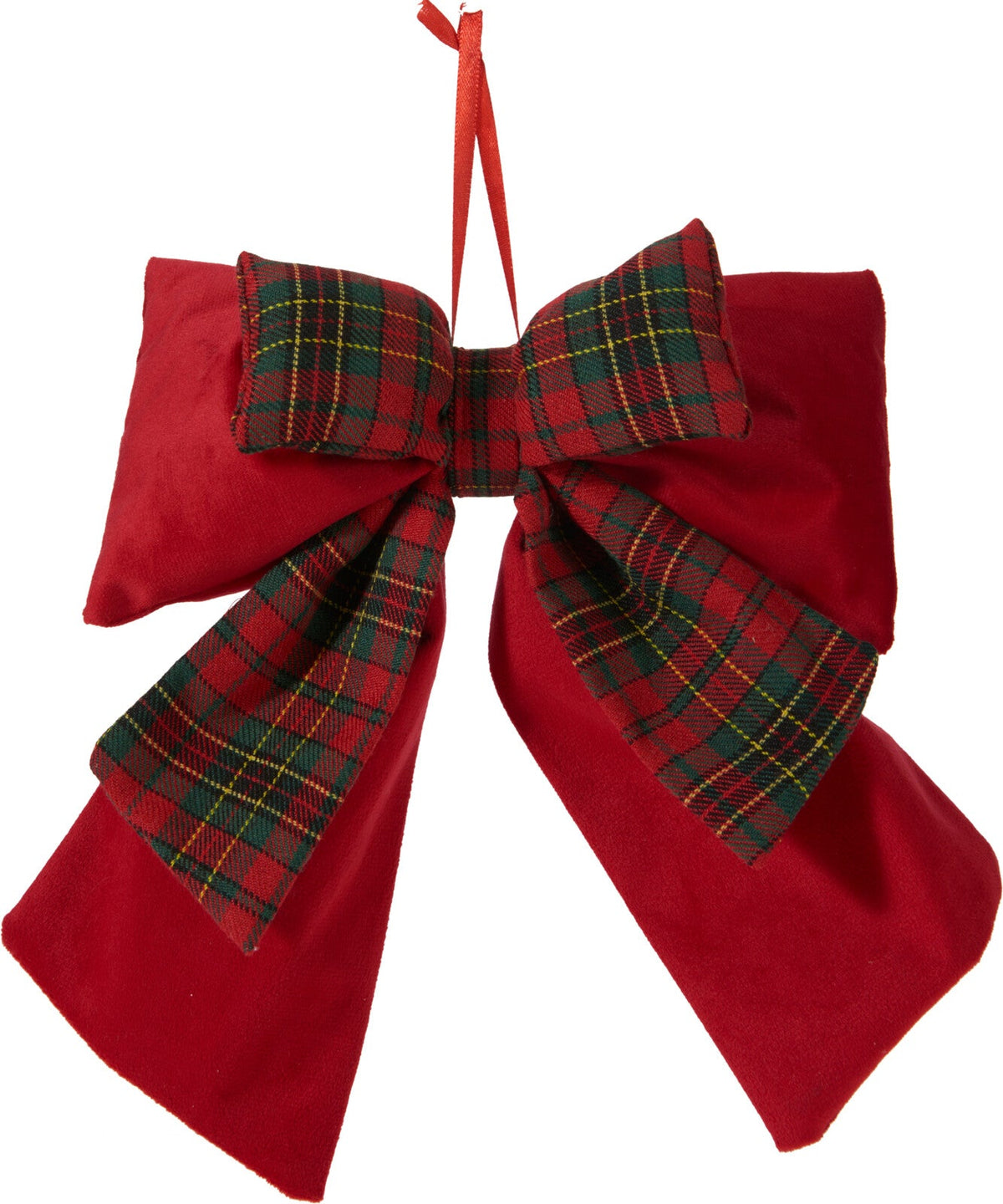 strik rood ruit design 20x28cm