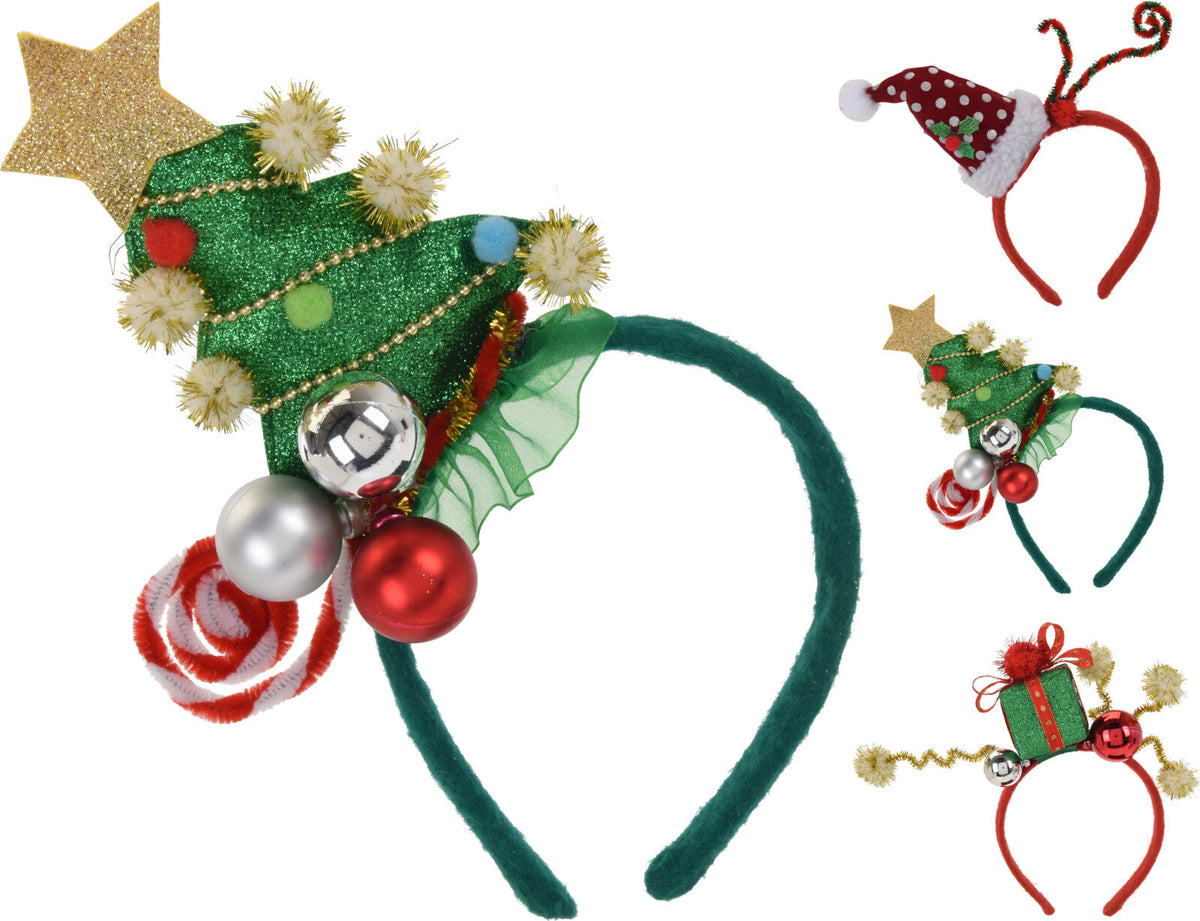 kerst diadeem 23cm 3ass
