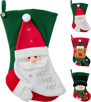 kerstsok 44cm kerstfiguur 3ass design