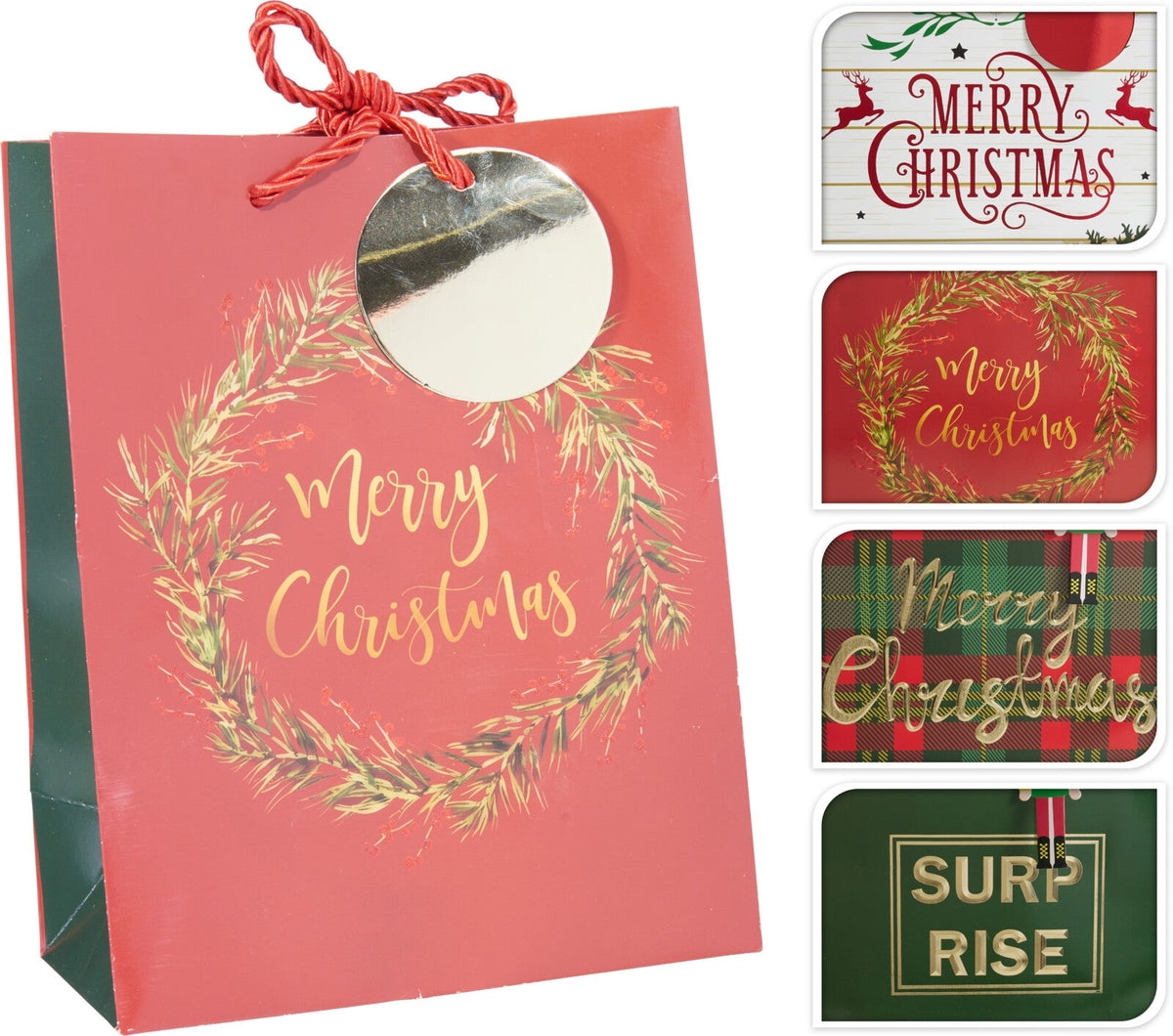 geschenktas kerst klein 4ass
