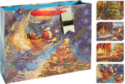 geschenktas kerst groot 4ass