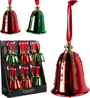 bel hangdeco 9cm 2ass kleur