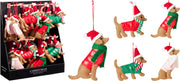 hond hangdeco 12cm 4ass design