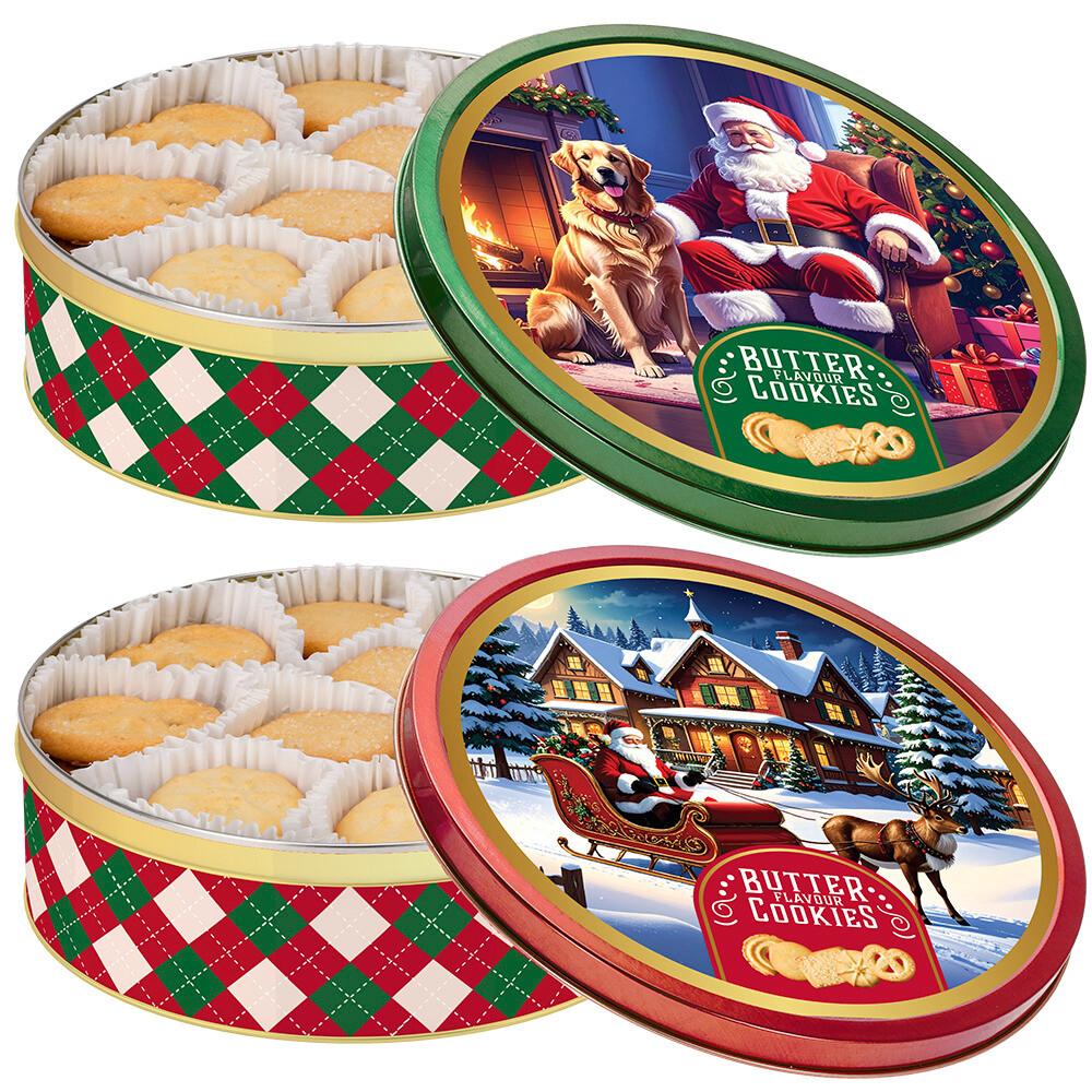 butter flavoured cookies 340gr
