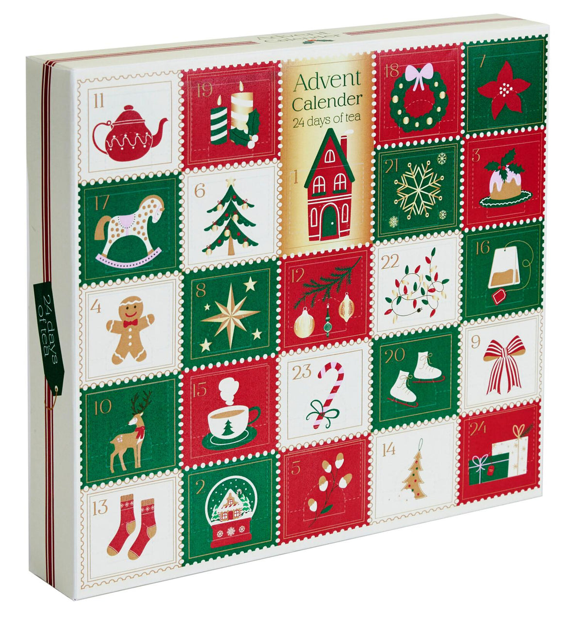tea advent calendar box