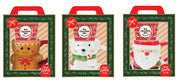 santa and friends giftbox 3ass