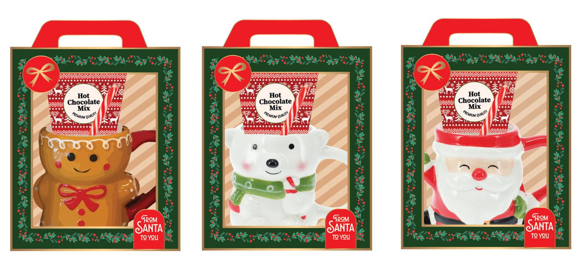 santa and friends giftbox 3ass
