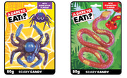snake and spider gummies 80 gr